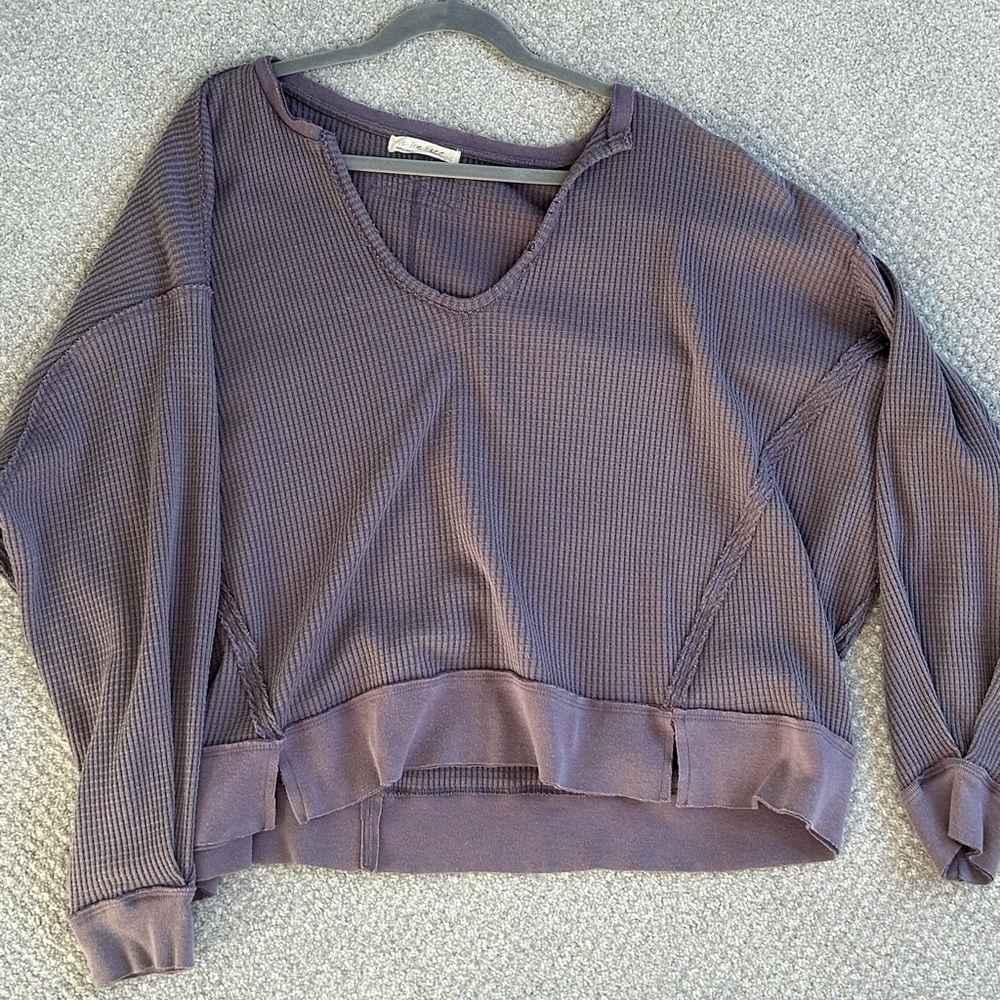 Purple Free People Top
